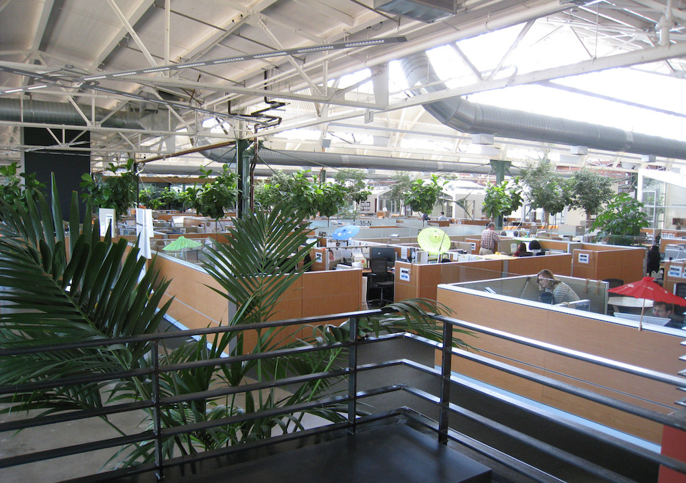 SunPower redesigned workplace